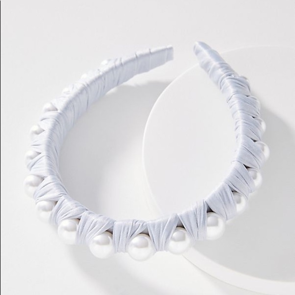 Anthropologie pearl headband